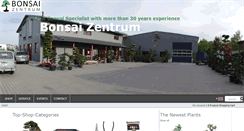 Desktop Screenshot of bonsai.de