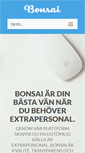 Mobile Screenshot of bonsai.se
